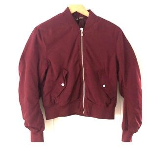 Girls H&M fall bomber jacket